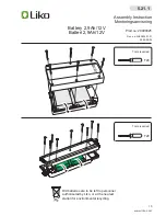 Предварительный просмотр 10 страницы Liko LikoLight Service Manual