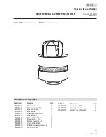 Предварительный просмотр 11 страницы Liko LikoLight Service Manual