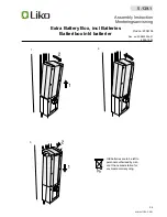 Предварительный просмотр 24 страницы Liko LikoLight Service Manual