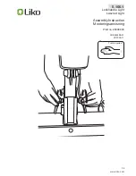 Предварительный просмотр 34 страницы Liko LikoLight Service Manual