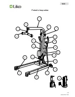 Предварительный просмотр 69 страницы Liko LikoLight Service Manual