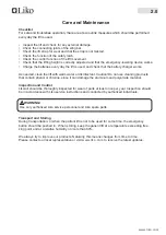 Preview for 4 page of Liko Likorall 242 ES Service Manual