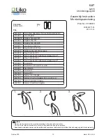 Предварительный просмотр 12 страницы Liko Sabina 200 Service Manual