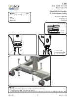 Предварительный просмотр 18 страницы Liko Sabina 200 Service Manual