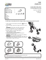 Предварительный просмотр 21 страницы Liko Sabina 200 Service Manual