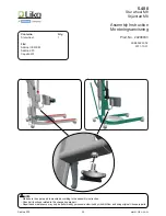 Предварительный просмотр 25 страницы Liko Sabina 200 Service Manual