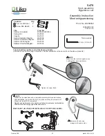 Предварительный просмотр 27 страницы Liko Sabina 200 Service Manual