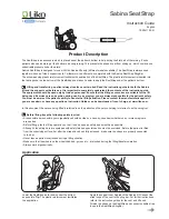 Liko Sabina Seat Strap Instruction Manual preview