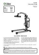 Liko Uno 102 Series Instruction Manual preview