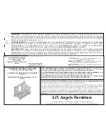 Li'l Angels Furniture BELIZE Assembly Instructions Manual предпросмотр