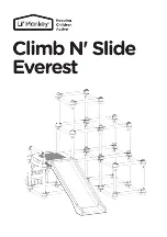 Lil' Monkey Climb N' Slide Everest Assembly Instructions Manual предпросмотр