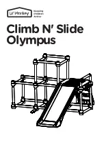 Предварительный просмотр 1 страницы Lil' Monkey Climb N' Slide Olympus Assembly Manual