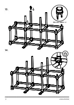 Предварительный просмотр 11 страницы Lil' Monkey Climb N' Slide Olympus Assembly Manual