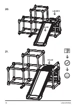 Предварительный просмотр 15 страницы Lil' Monkey Climb N' Slide Olympus Assembly Manual