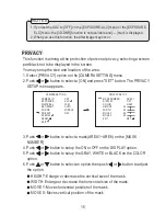 Preview for 22 page of Lilin CMD072 series Instruction Manual