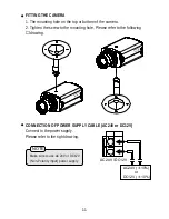 Предварительный просмотр 17 страницы Lilin CMG1086 series Instruction Manual