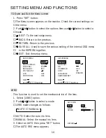 Предварительный просмотр 20 страницы Lilin CMG1086 series Instruction Manual