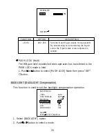 Предварительный просмотр 26 страницы Lilin CMG1086 series Instruction Manual