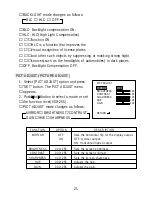 Предварительный просмотр 27 страницы Lilin CMG1086 series Instruction Manual