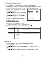 Предварительный просмотр 28 страницы Lilin CMG1086 series Instruction Manual