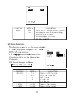 Предварительный просмотр 32 страницы Lilin CMG1086 series Instruction Manual