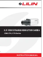 Preview for 1 page of Lilin CMG176 Series Instruction Manual