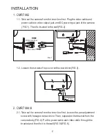 Preview for 8 page of Lilin CMR70823.6 N/P Instruction Manual