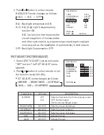 Preview for 21 page of Lilin CMR70823.6 N/P Instruction Manual