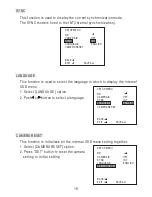 Preview for 25 page of Lilin CMR70823.6 N/P Instruction Manual