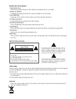 Предварительный просмотр 2 страницы Lilin CMR7384X10N/P Instruction Manual