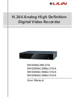 Lilin DHD204 User Manual preview