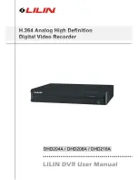 Предварительный просмотр 1 страницы Lilin DHD204A User Manual