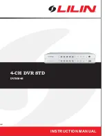 Предварительный просмотр 1 страницы Lilin DVR004S Instruction Manual