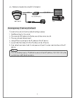 Preview for 9 page of Lilin IPD112ESX3 Instruction Manual