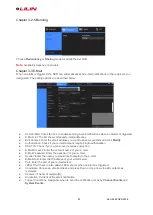 Предварительный просмотр 22 страницы Lilin NVR5208E User Manual