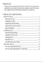 Предварительный просмотр 3 страницы Lilin PIH-302 Instruction Manual