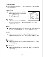 Preview for 31 page of Lilin PIH-8176/8178 Instruction Manual