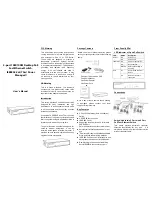 Preview for 1 page of Lilin pmh-poe570wat User Manual