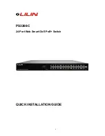 Lilin PS3268C Quick Installation Manual предпросмотр