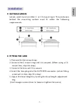 Предварительный просмотр 5 страницы Lilin UHG1182E Quick Installation Manual