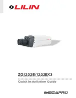 Lilin ZG1232E Quick Installation Manual предпросмотр