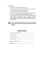 Preview for 2 page of Liliput FA1013 User Manual