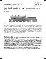 Предварительный просмотр 5 страницы Liliput L13197x Operating Instructions Manual