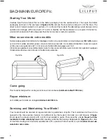 Предварительный просмотр 6 страницы Liliput L13197x Operating Instructions Manual