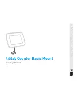 lilitab Counter Basic Assembly Instructions Manual предпросмотр