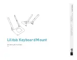 lilitab Keyboard Mount Assembly Instructions предпросмотр