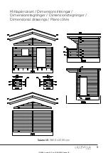 Предварительный просмотр 3 страницы Lillevilla Sauna 1E Assembly And Maintenance