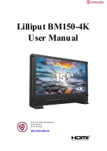 Предварительный просмотр 1 страницы Lilliput BM150-4K User Manual