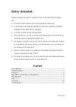 Preview for 2 page of Lilliput PC-7145 User Manual