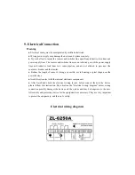 Preview for 6 page of Lilytech ZL-6250A Instruction Manual